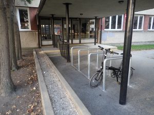 Fahrradfreundliche Lösung des öffentlichen Raumes, Bratislava – Nové Mesto